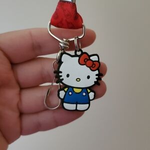 HELLO KITTY Keychain Lanyard